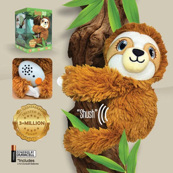 Baby Shusher - Sloth Soft Toy and Sound Module