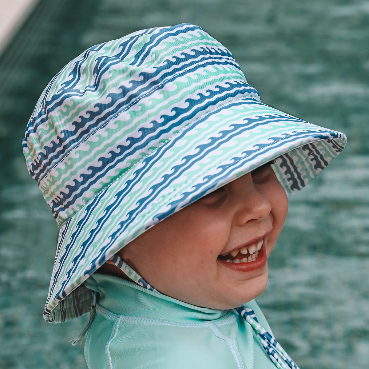 Bedhead - Kids Swim Bucket Beach Hat (2-13Y)