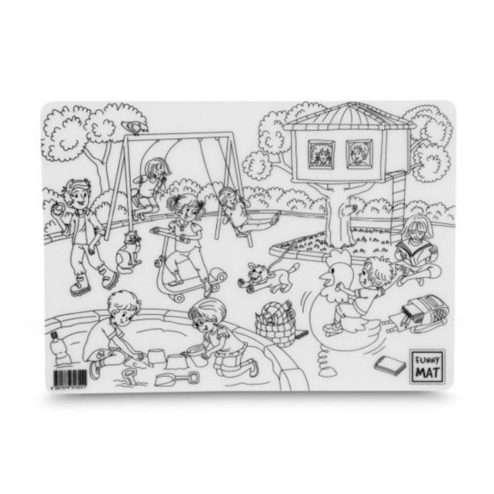 Funny Mat - Reusable Colouring Mat