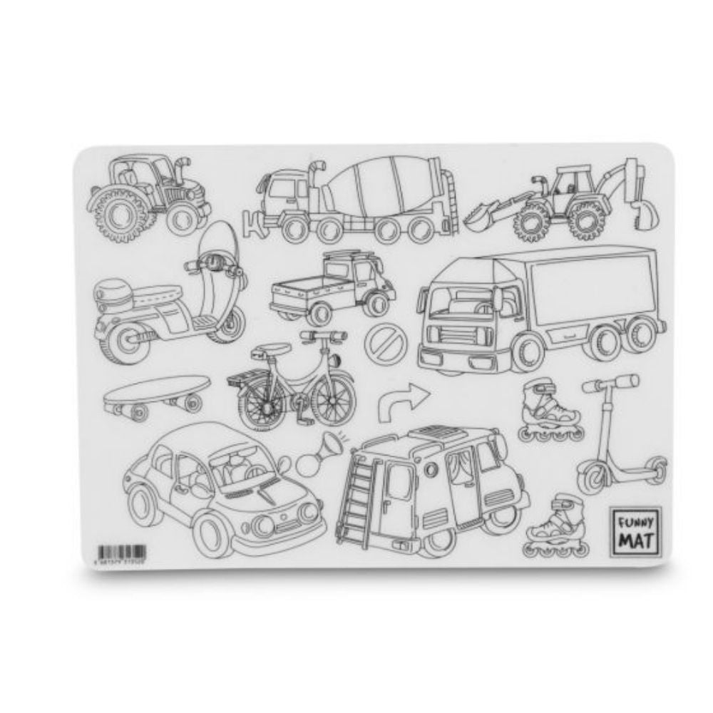 Funny Mat - Reusable Colouring Mat