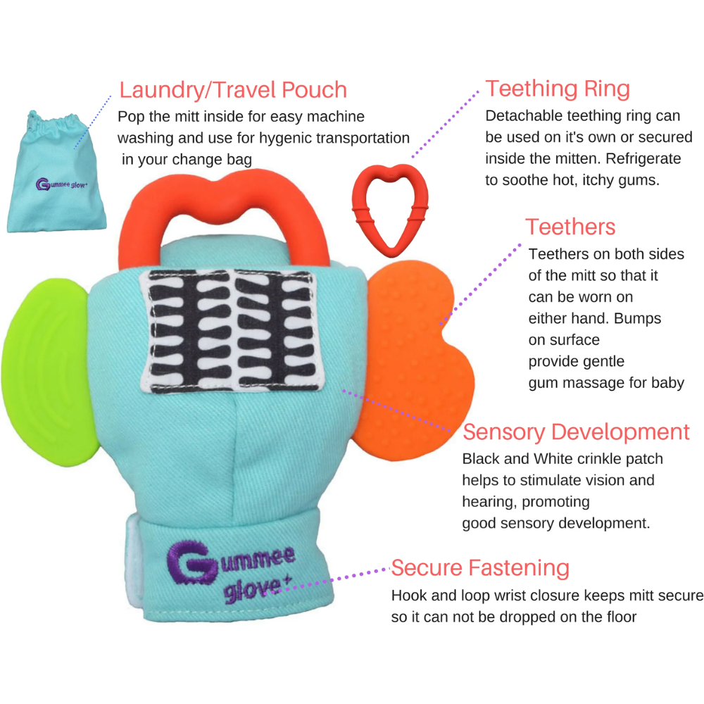 Gummee Glove - Teething Baby 6M+