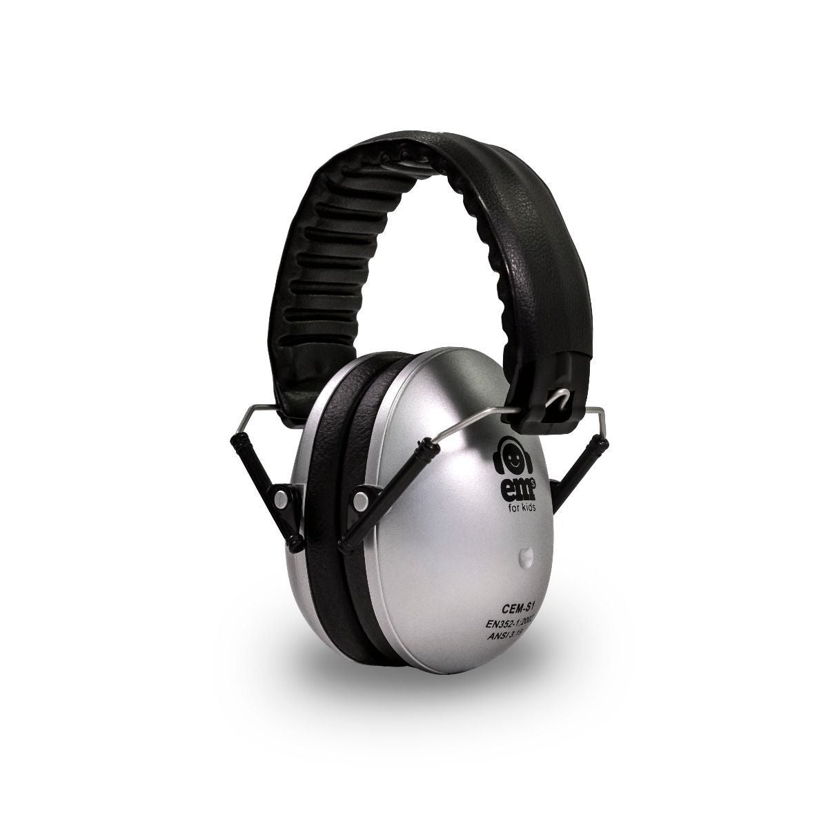 Grey earmuffs for babies to teens. Great for sporting events, live music and travel.