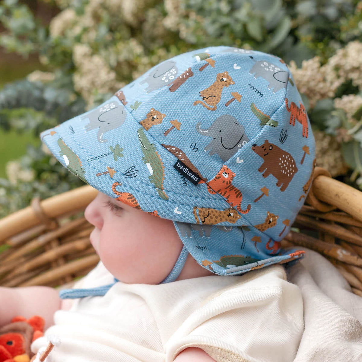 Bedhead -Patterned Baby &amp; Toddler Legionnaire Flap Hat