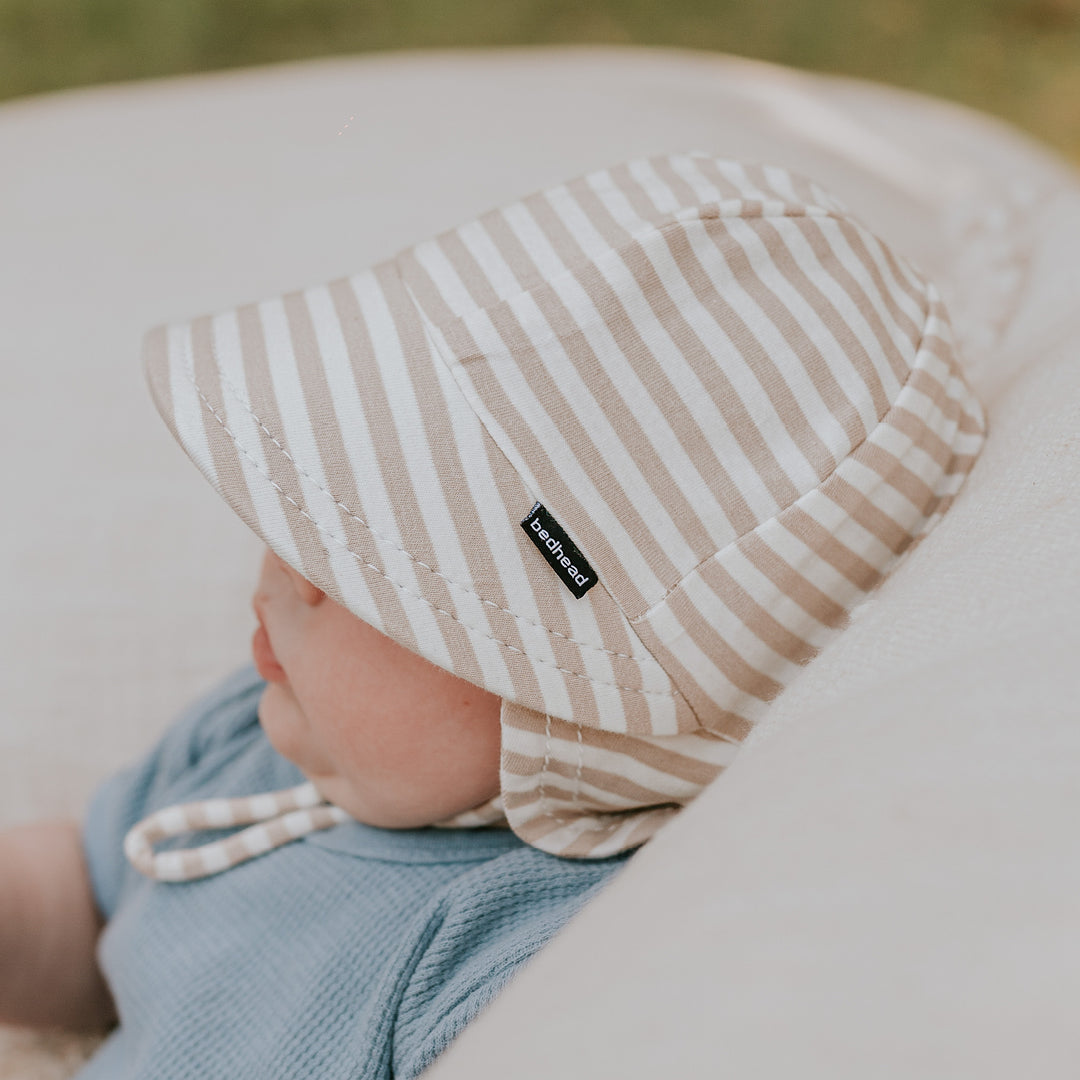 Bedhead Patterned Baby Toddler Legionnaire Flap Hat Sleepytot New Zealand