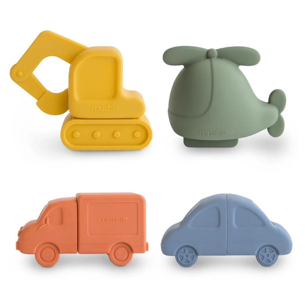 Mushie - Vehicles Bath Play Set