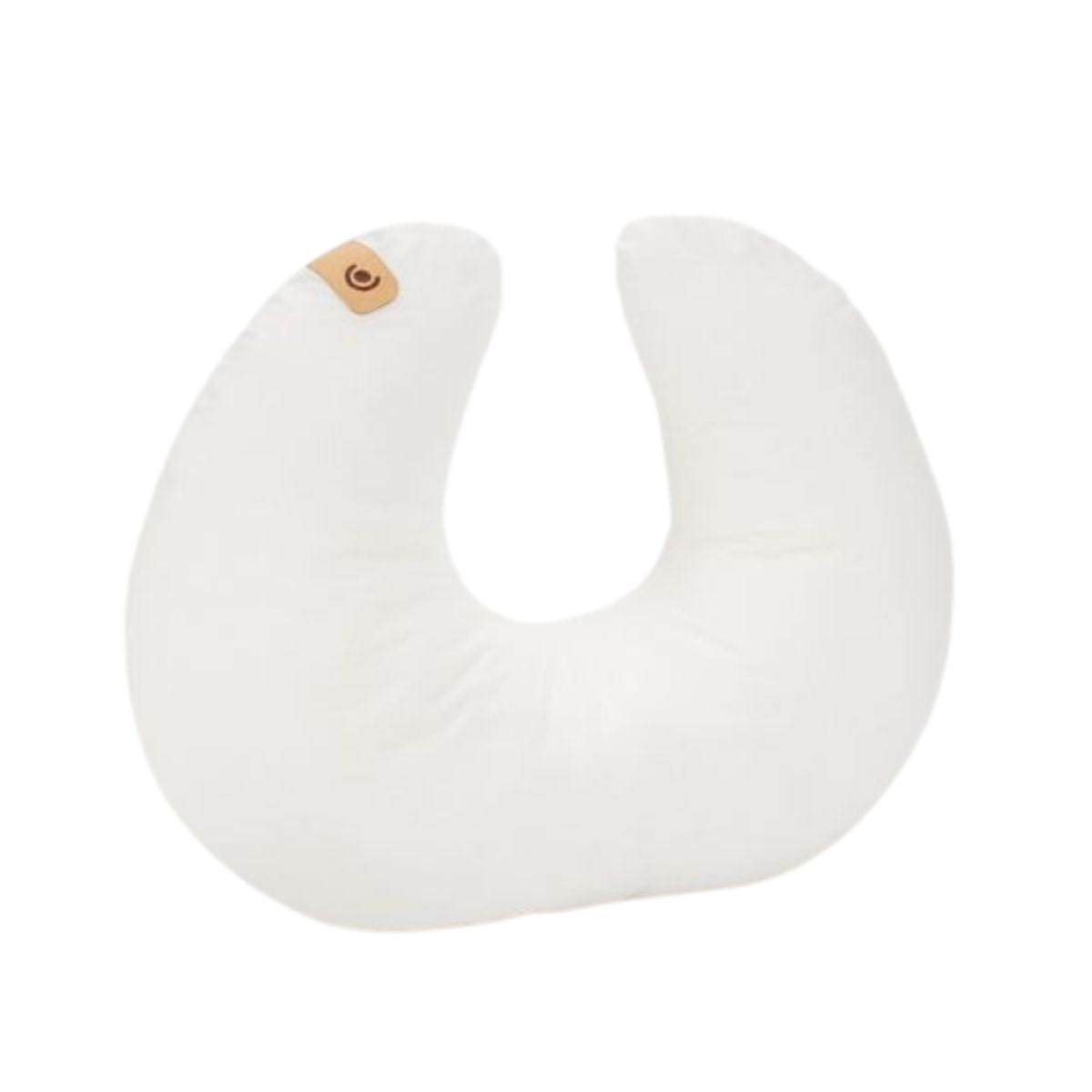 A white support pillow for mums to feed their baby and also have tummy time.