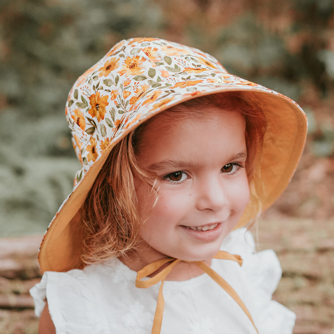 Bedhead Heritage  - Girls Panelled Bucket Sun Hat