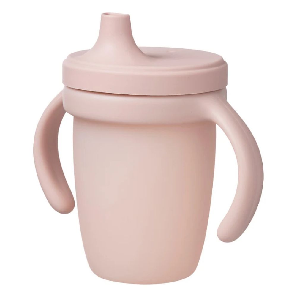 b.box silicone spout cup blush colour