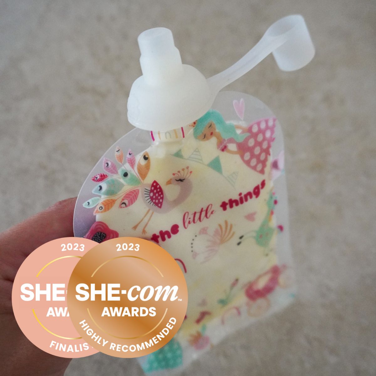 Sinchies Less Mess Soft Silicone Lids (2 Pack)