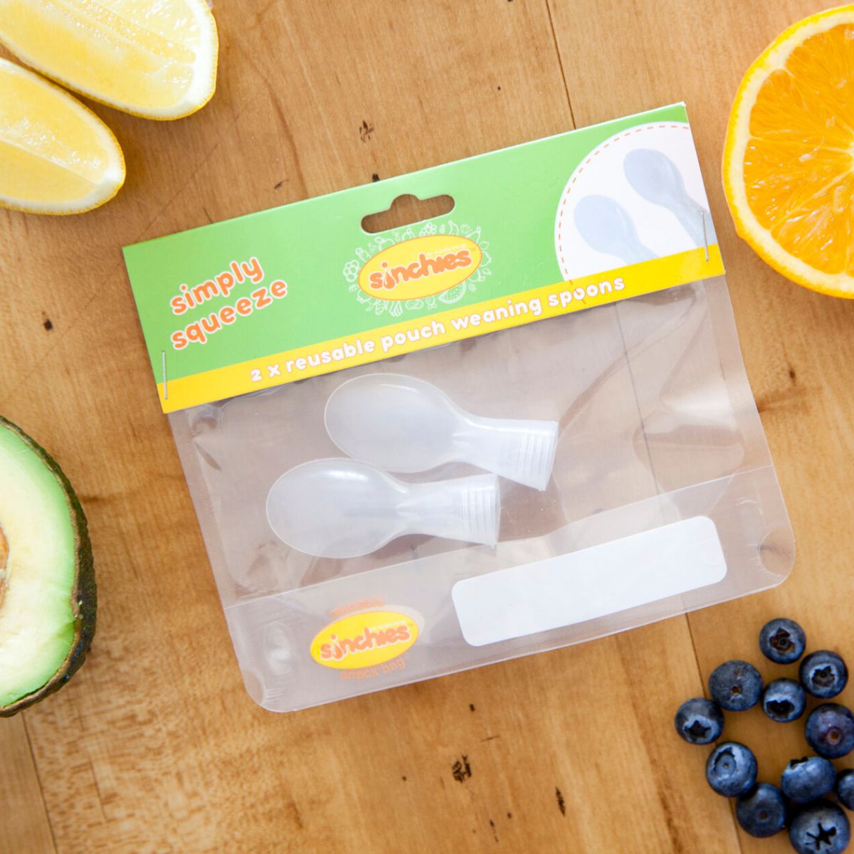 Sinchies Screw-on Weaning Spoons (2 pack)