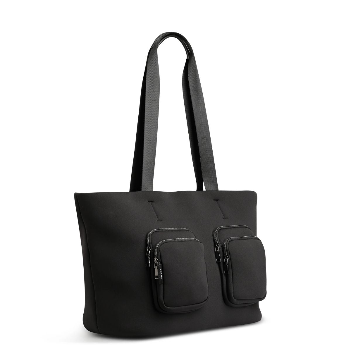 A large neoprene material bag, great for mums on the go.
