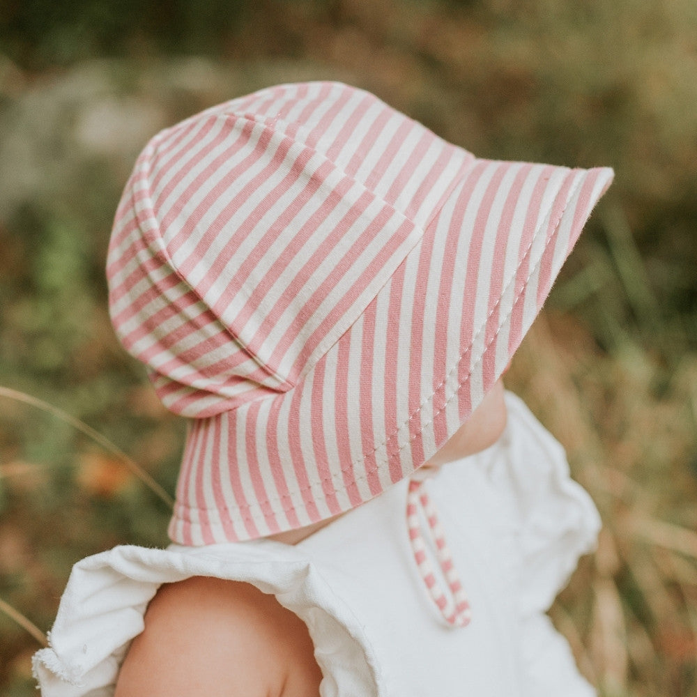 toddler-baby-hat-bucket-girl-pink-stripe-side