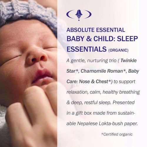 Absolute Essential - Baby &amp; Child Sleep Essential Oil Package