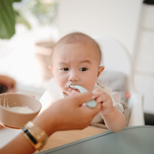 Mushie - Silicone Baby Feeding Spoons