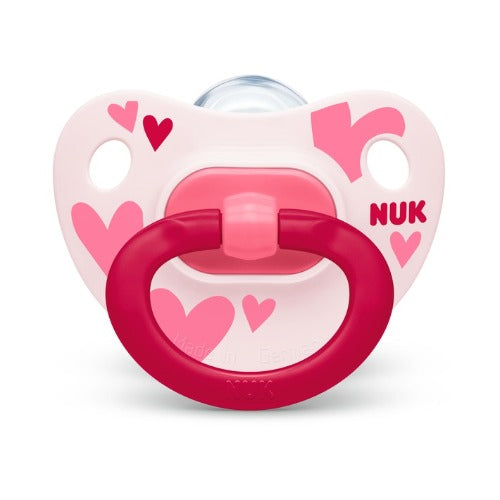 NUK - Happy Days Classic Silicone Soothers 6-18 Months
