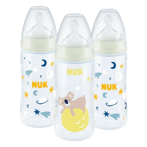 NUK - First Choice Plus Night Baby Bottle with Temperature Control