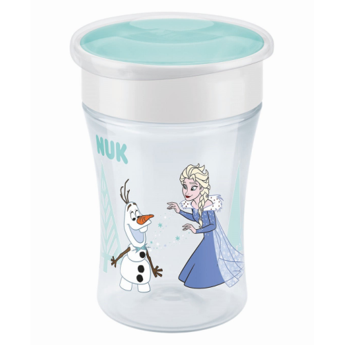 NUK MAGIC CUP WITH DRINKING RIM AND LIM LIMITED EDITION FRUITS 8m+, 2  COLOURS 1PIECE 230ML