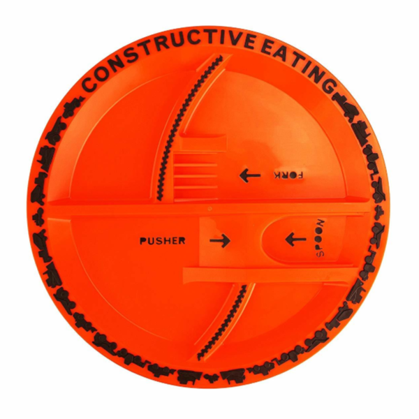Constructive Eating - Construction Plate