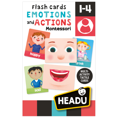 Headu - Montessori Emotions &amp; Actions Flashcards