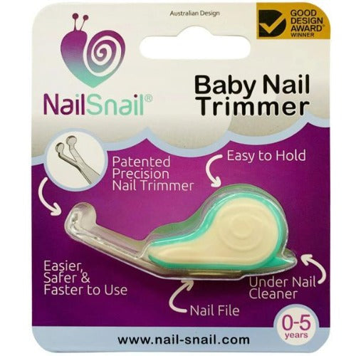 Nail Snail - Baby Nail Trimmer 3-in-1 Tool