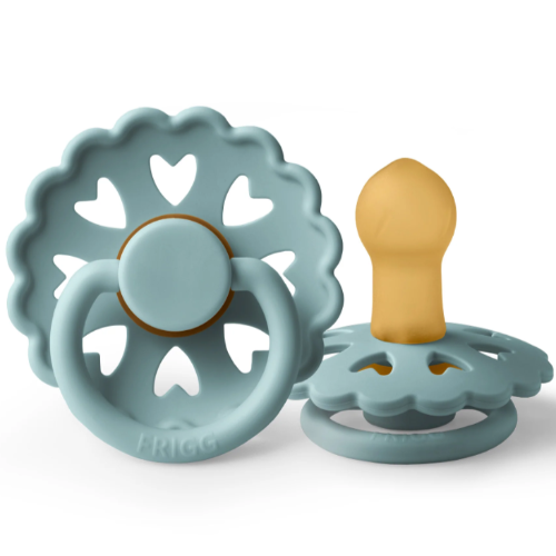 Frigg - Fairytale Natural Rubber/Latex Pacifier Twin Pack