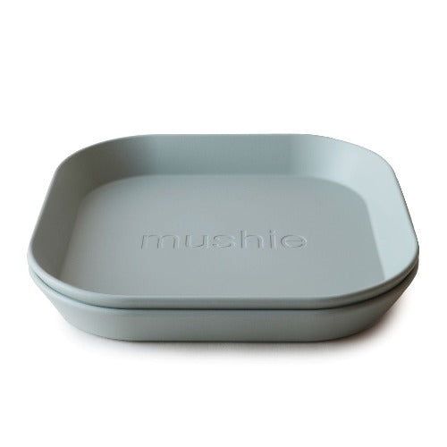 Mushie - Square Dinnerware Set of 2