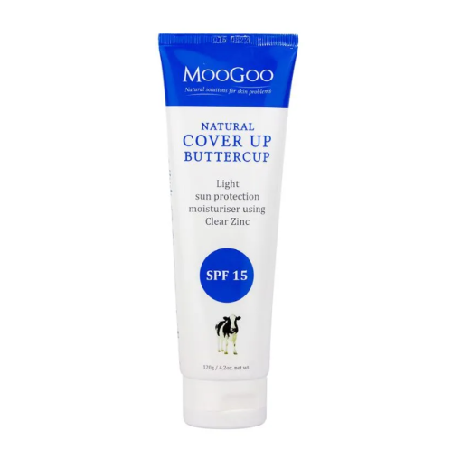 MooGoo- Cover Up Buttercup SPF 15 Natural Moisturiser 120g