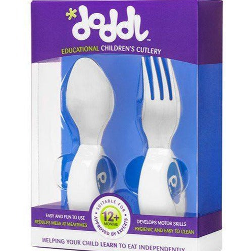 Doddl - Toddler Spoon and Fork Cutlery Set