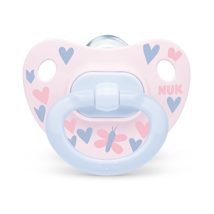 NUK - Happy Days Single Silicone Orthodontic Soother 0-6M