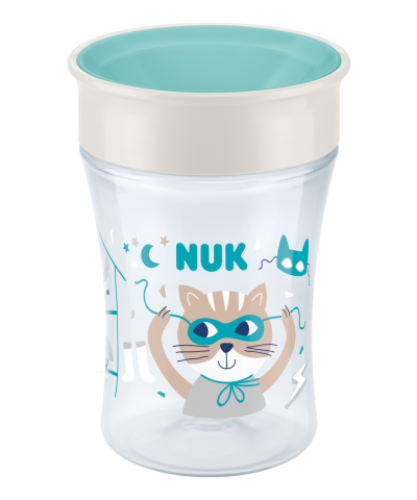 NUK - Magic Cup with No Leak Drinking Rim 230ml - Sleepytot New Zealand